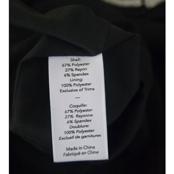 NEW Likely Black Bonnie Faux Pearl Collar Dress Size 8 - Picture 7 of 13